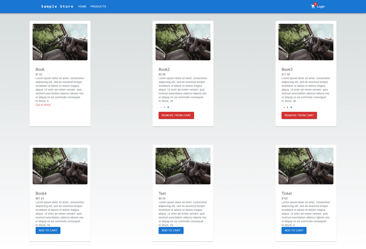 Frontend Store
